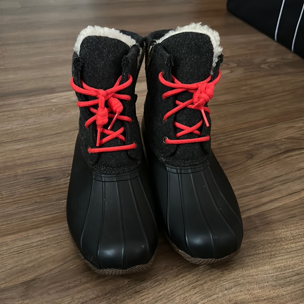 Jcrew x Sperry rain boots sz. 8
